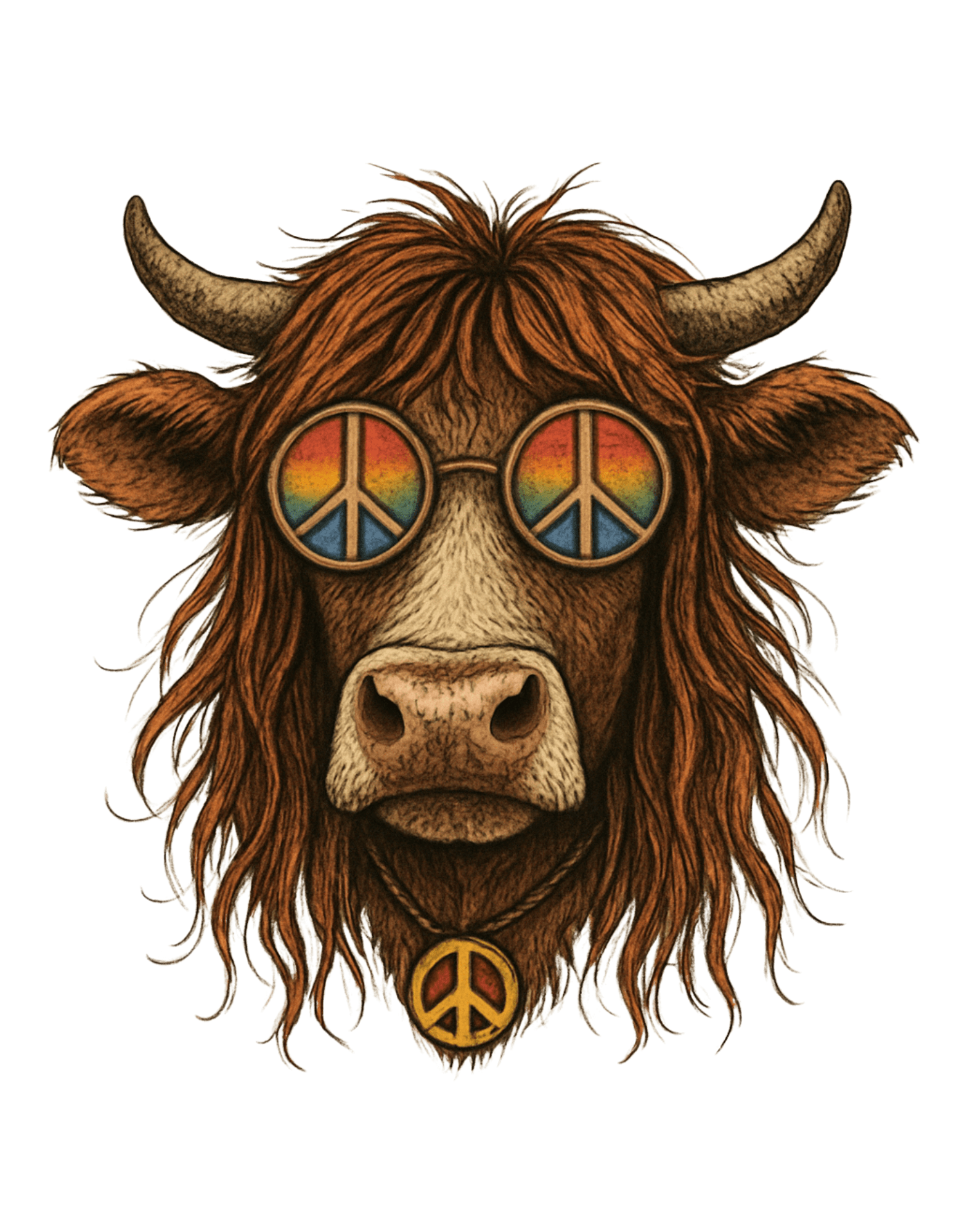 "Buford" Our Highland Peace Cow