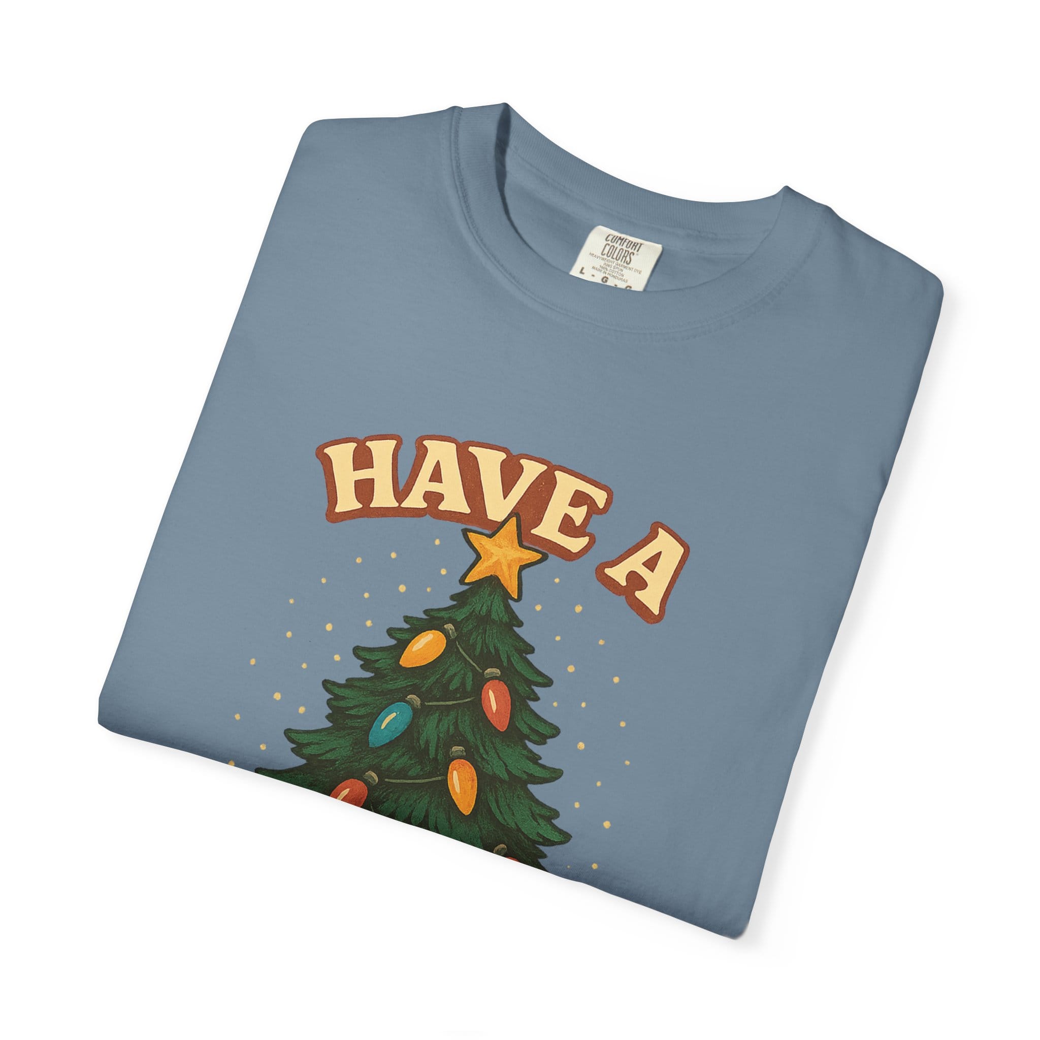 Retro 'Have a Far-Out Christmas' Holiday T-Shirt — Vintage Tree Christmas Tee - Image 23
