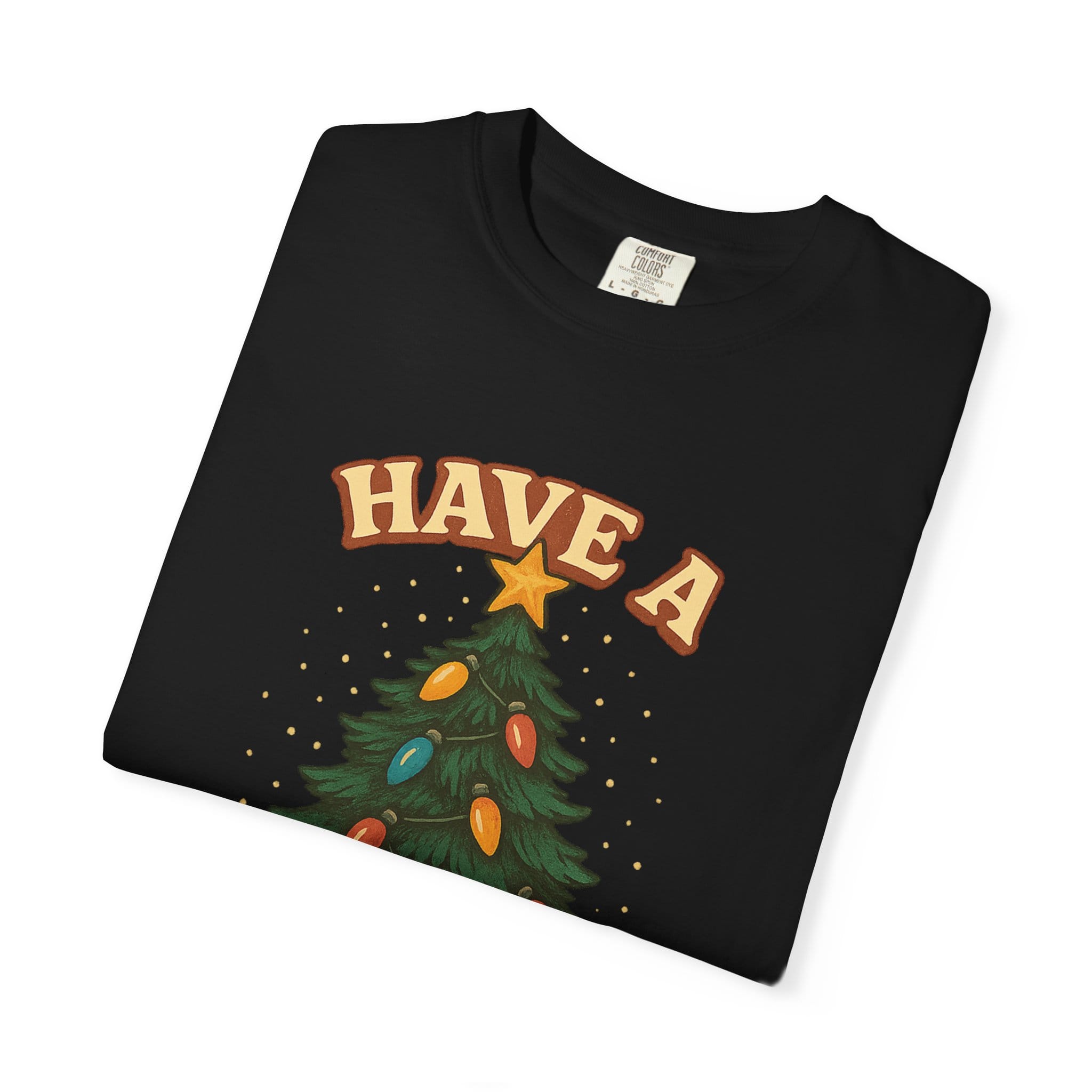 Retro 'Have a Far-Out Christmas' Holiday T-Shirt — Vintage Tree Christmas Tee - Image 27
