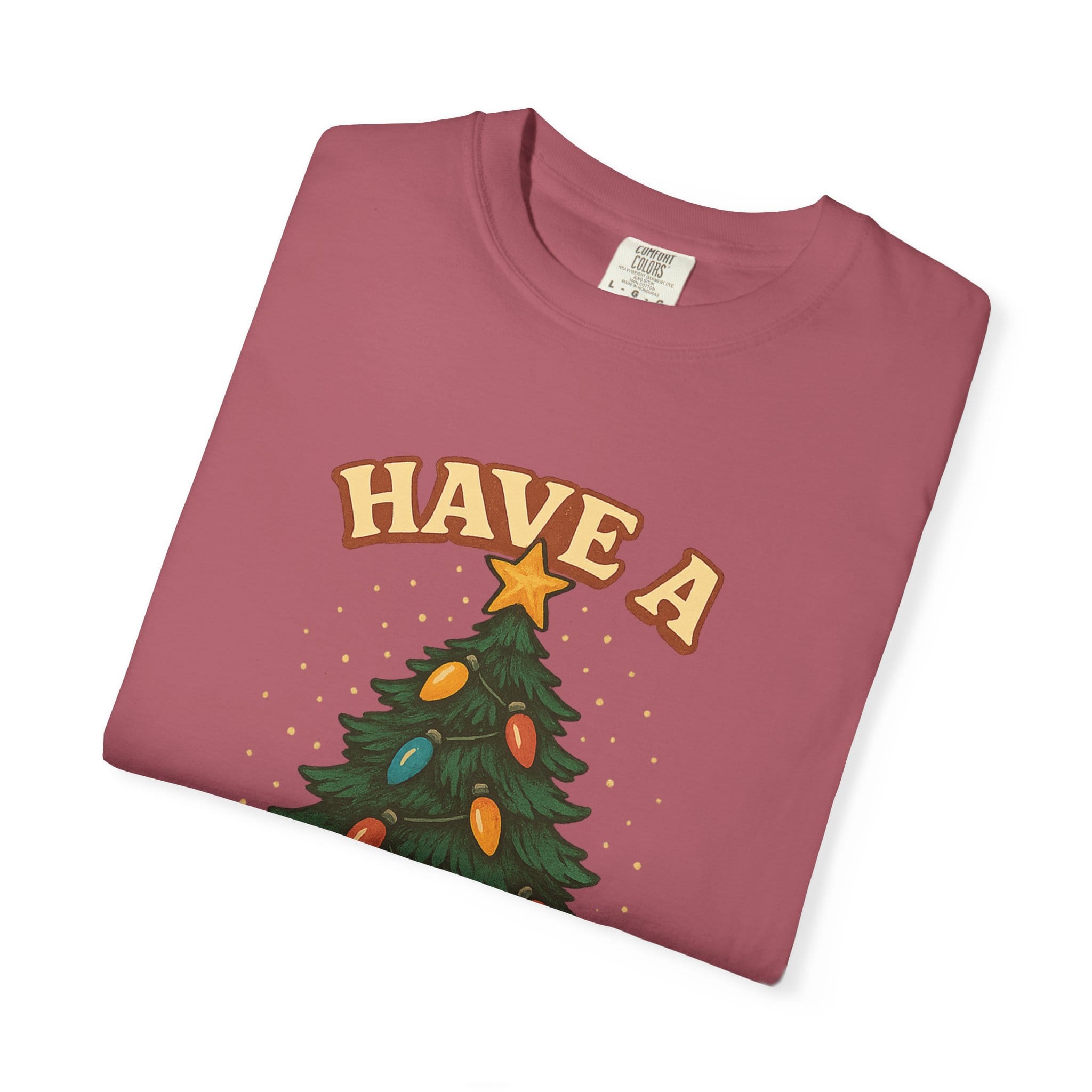 Retro 'Have a Far-Out Christmas' Holiday T-Shirt — Vintage Tree Christmas Tee - Image 35