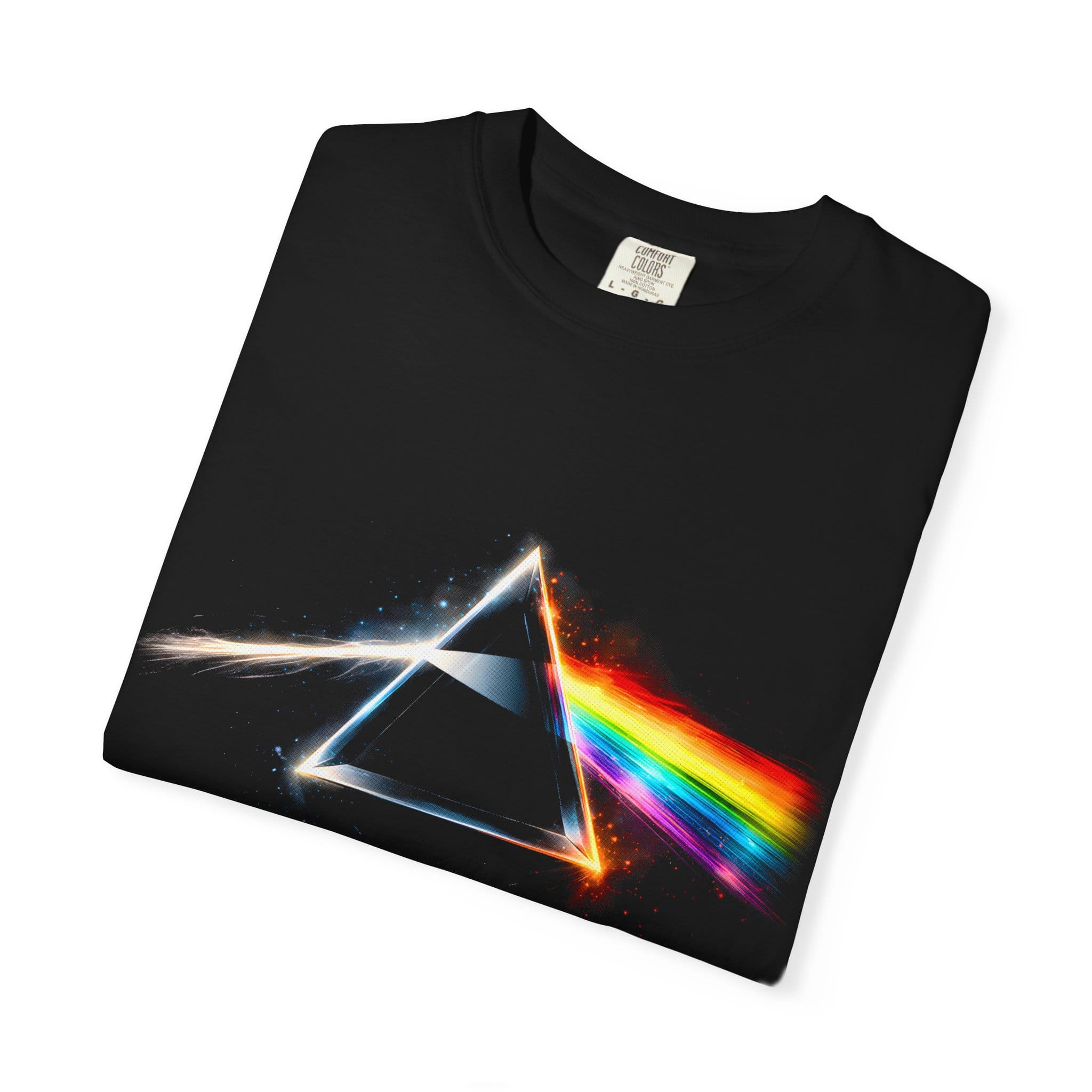Pink Floyd Prism T-Shirt — Retro Rock Band Tee - Image 2