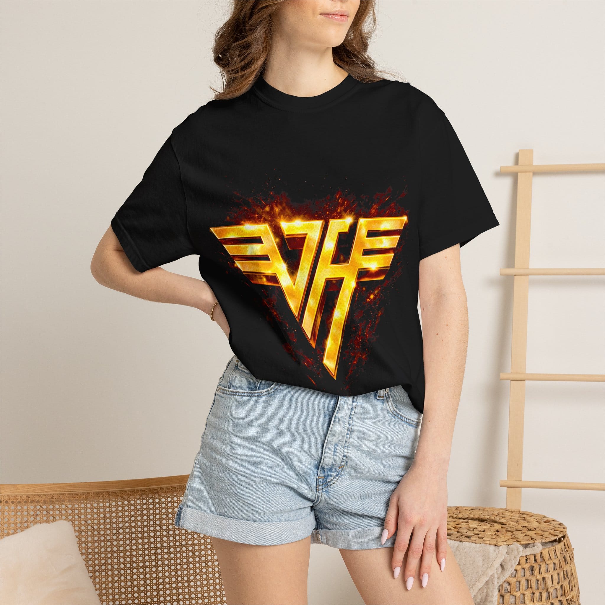 Van Halen Logo T-Shirt — Retro Rock Band Tee
