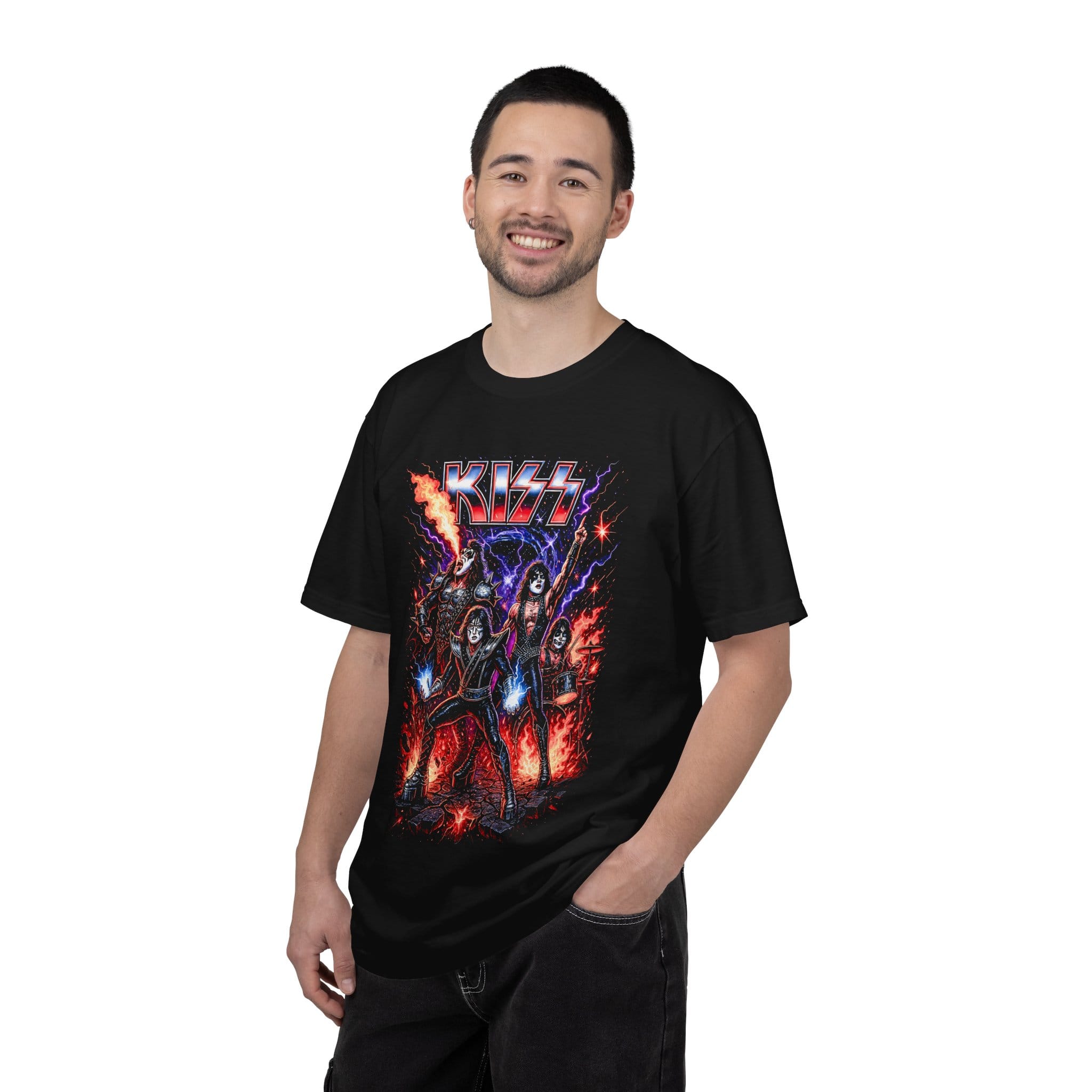 The Kiss Army Retro T-Shirt — Retro Rock Band Tee - Image 5
